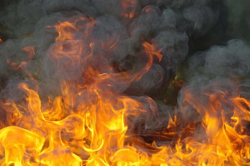 В Воронежской области загорелась нефтебаза после падения БПЛА